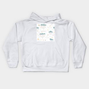 Heart Clouds Kids Hoodie